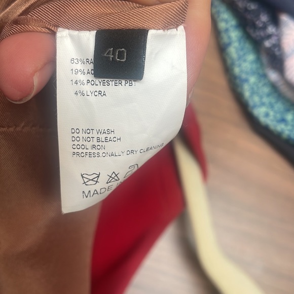 elie saab red dress size 40 - Picture 3 of 6